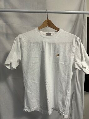 Brooks Brothers 1818 White T-Shirt Medium Logo Tee Classic Minimalist